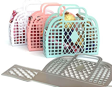 3D-Korb Metall-Stanzformen, Basteln, Karbonstahl, Prägeschablone, Schablone, Scrapbooking, für Karten, Stanzformen