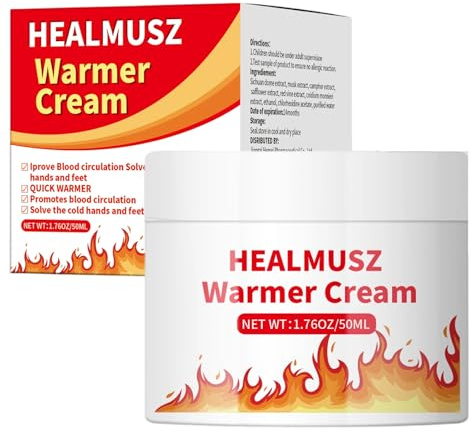 50ml Gel de Calentamiento para Masaje, Bálsamo térmico, Efecto de calentamiento, Termica Confortable, Alivia Molestia Muscular, para Masajes en Músculos y Articulaciones