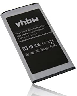 vhbw Akku kompatibel mit Samsung Galaxy SM-G900M, SM-G900P, SM-G900S, SM-G900R4, SM-G900R7 Handy Smartphone Telefon (2800 mAh, 3,85 V, Li-Ion)