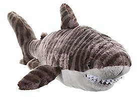 Wild Republic 20746 Republic Plüsch Tigerhai, Cuddlekins Kuscheltier, Plüschtier 30cm