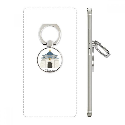 DIYthinker Taiwan Sono in Viaggio di Chiang Kai-Shek Memorial Hall di Cellulare del Supporto dell'anello Stand Staffa Universale Smartphone Supporto Regalo
