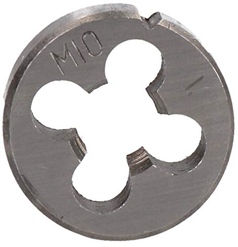 Metric Die Threading Tool M10 X 1.0 Die (25mm) Thread Cutter Tungsten Steel