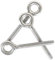 newlng M10 Bulloni Dell'anello 304 Acciaio Inox Bullone a Occhiello Hanno Saldato i Bulloni di Vite Dell'occhio Dell'asta di Vite Chiusi Resistenti Alla per Esterni Altalena Casa Ufficio 5PCS