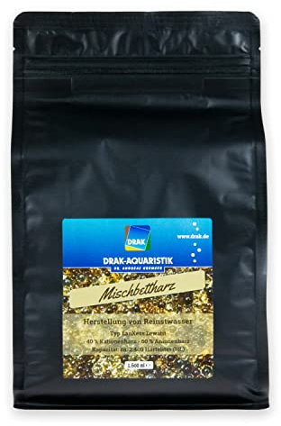 DRAK-Aquaristik Mischbettharz zur Herstellung von Reinstwasser 1600 ml