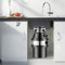 1L Dissipatore Tritarifiuti Alimentare Domestico Da Lavello 370W 1000ML 2600 RPM