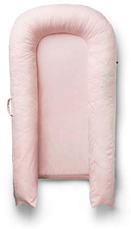 DockATot Grand Dock Nido para Bebés - Nido ligero y multifuncional para niños pequeños - Funda extraíble 100% de algodón para facilitar la limpieza - Para niños de 9 a 36 meses - Strawberry Cream