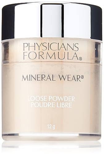 Physicians Formula - Mineral Wear Loose Powder Spf 16 - Mineralpuder mit sanften Mineralen und LSF 15 - leichte Formel - Creamy Natural
