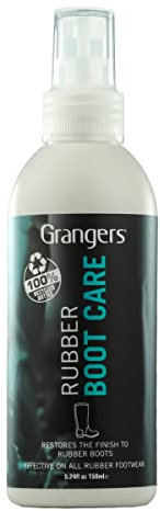 Grangers Rubber Boot Care | 150ml | Restores the shine and removes blooming on rubber boots