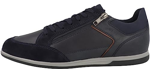 Geox U Renan B, Scarpe da Ginnastica Uomo, Blu Navy, 43 EU
