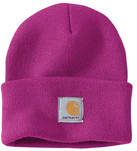 Carhartt, Berretto da uomo con risvolto, lavorato a maglia, Taglia unica