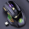 Accessori per computer IMICE GW-X7 2.4G + Bluetooth Dual Mode 7-Button Silent Silent Wireless Gaming Mouse con luci RGB colorate