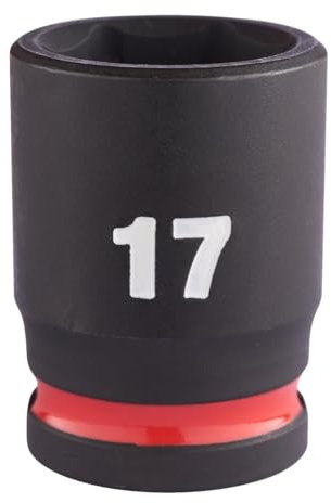 Milwaukee 17mm ShockWave Impact Duty 3/8 Drive Impact Socket