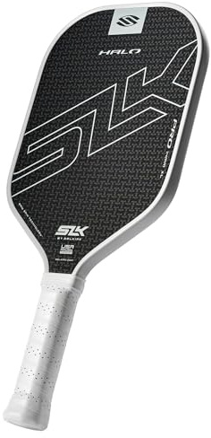 Selkirk Sport SLK Halo Pro Pickleball Paddle | Raw Carbon Fiber Pickleball Paddles with a Rev-Core Power Polymer Core | Designed for Ultimate Spin & Power | Black