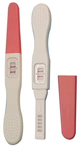 Falscher Schwangerschaftstest - Positiver betrügerischer Schwangerschaftstest, falscher Schwangerschaftstest | 2 Stück Schwangerschaftstests mit falschem Frühergebnis zeigen ein posit