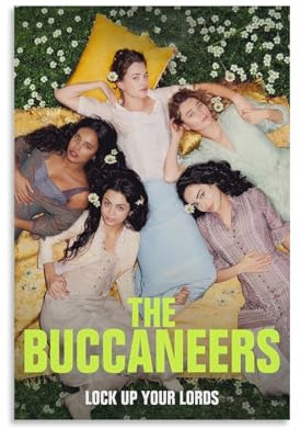 QUYEBRHFY The Buccaneers Poster, Wanddekoration, Vintage-Kunstposter, Filmdekoration, Druckposter, Zimmer, coole Dekoration, 30 x 45 cm, ungerahmter Stil