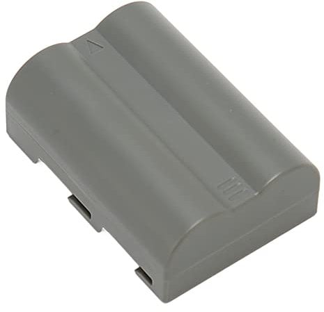 1500mAh EN EL3E Lithium Ion Battery for D90 D80 D90s D700 D300 D300S D200 D70 D50 D100 D80S D70S with Slim Design, Portable Power Supply, Safe Travel Battery Replacement
