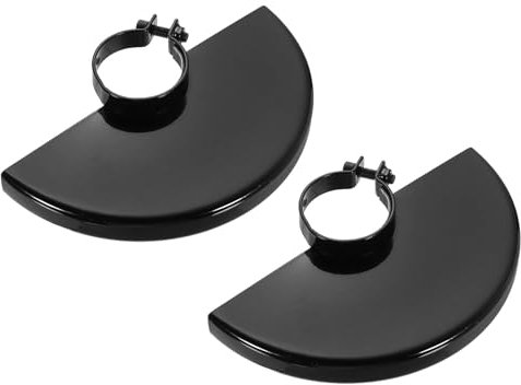 sourcing map 2pcs Grinder Guard 9 245mm Dia Metal Angle Grinder Guard Protector Cover Wheel Cover Replacement Accessories