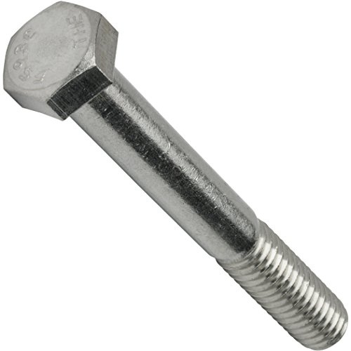 Boulons de vis à tête hexagonale 3/8–16 - Embout hexagonal externe - Acier inoxydable 304 - partiellement fileté, Boulonnerie Acier Inoxydable 3/8-16 x 2-1/4 Inch (10 Pack)