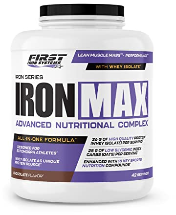 IRON MAX 2800g (Proteine Chocolat) | Masse seche poids performance