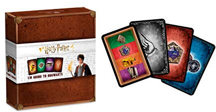 Cartamundi Harry Potter, I Go to Hogwarts-Kartenspiel, lustiges Gedächtnis-Testspiel für die ganze Familie für 2 bis 6 Spieler, tolles Geschenk für Kinder ab 7 Jahren
