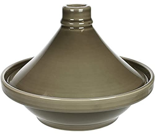 Cosy & Trendy 09425664 Tajine en Grès-Gris-D22CM