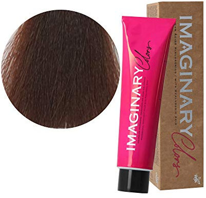 The Imaginary Colors | Coloración Permanente Vegana con Ácido Hialurónico | Cobertura 100% | Color Natural 5-0 Claro Natural - 100 ml (Pack de 3 uds.)