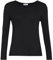 GUBA® Girls T Shirt Long Sleeve Top Kids Plain Basic Uniform T-Shirt Crew Neck Tee Size 5-13 Years (7-8 Years, Black)