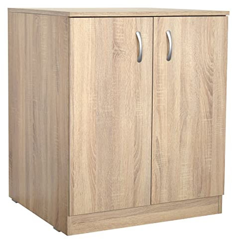 Yellow shop - Mobile coprilavatrice o asciugatrice 2 ante Prime bianco, rovere olmo o rovere well (Rovere Well)