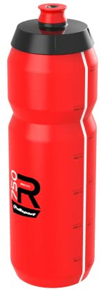 Polisport 8646300004 - R Collection Fahrradflasche Modell R750 mit einem Fassungsvermögen von 750 ml. BPA-freie Trinkflasche für Radfahrer in Rot
