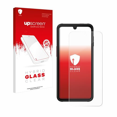 upscreen Schutzglas für Samsung Galaxy XCover 6 Pro | Transparenter Displayschutz Made in Germany Klare 9H Schutzfolie Glas-Folie Montage-Set Anti-Fingerprint