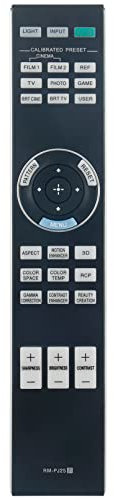 Replacement Video Projector Remote Control RM-PJ25 RMPJ25 Supports for Sony Projector VPL-HW45 VPL-HW55ES VPL-HW50ES VPL-HW40ES VPL-GTZ1 VPL-VW285ES VPL-VW295ES VPL-VZ1000 VPL-VW695ES RM-PJ28