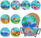 8 Stk Diamond Painting Untersetzer Mit Halter, Diamond Painting Erwachsene, Diamant Painting Bilder, Korkuntersetzer Zum Basteln, DIY Coasters, 5D Diamond Painting Unterteller für Kinder Anfänger