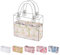 ArcDiary Handtasche Organizer Einsatz für Lady-Dior Micro/Mini/S/M/L, Leicht Taschenorganizer Bag in Bag Organizer Innentaschen, Handtasche Organisator für Luxus Tote(Small, French Tulips)