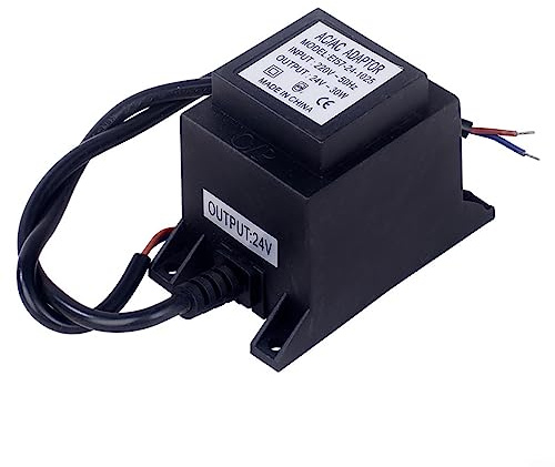 Transformador LED, transformador impermeable de 24 V, transformador de alimentación para exteriores AC monofásico IP67, 60 W