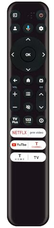Replace Voice Remote Control Compatible with TCL Class QM8 Series Mini LED QLED 4K UHD Smart TV 65QM850G 75QM850G 85QM850G 98QM850G