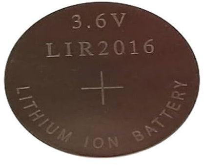 BenjiPower - LIR2016 Pile Bouton Rechargeable Lithium 18 mAh 3,6V 1 pc(s)