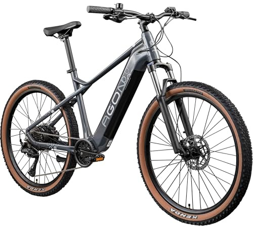 AGON Alpha 27,5 Zoll E-MTB Hardtail Pedelec Mountainbike 10 Gang 540 Wh