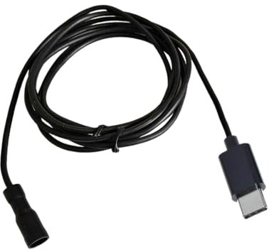 Câble USB-C de Mise à la Terre avec Douille cylindrique pour PC, MacBook Pro Apple