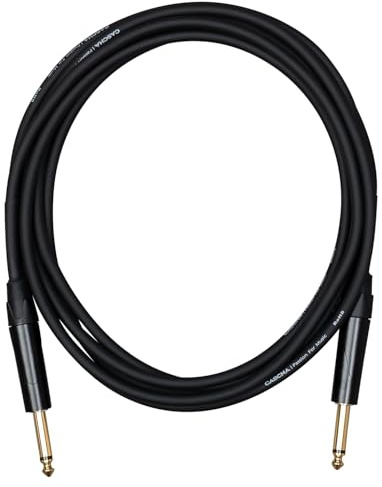 Cascha Advanced Line Guitar Cable, Black, 3m