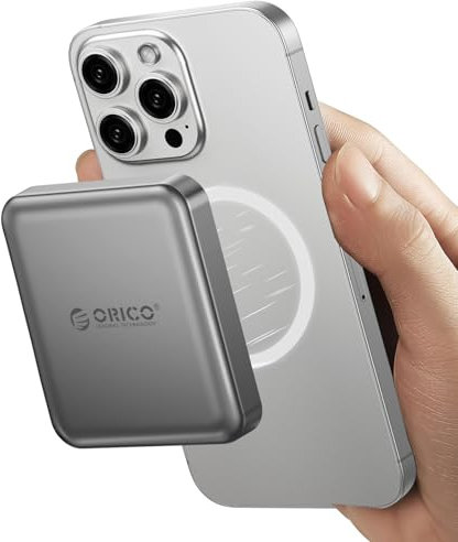 ORICO 2 TB Magnetic External SSD, 4K ProRes HDR Record and Store, 2000MB/s Stable Transmission and Storage, Portable Solid State Drive, Compatible with Smartphone, Tablet, Computer- A20PLUS