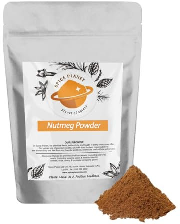 Nutmeg Ground Powder (Jaiphal | Jaifal | Jatiphal) Premium Quality by Spice Planet® 25g-1.9kg (25 Grams)