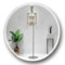 schneiderpuppe Schneiderpuppe Damenbüste Weiblich Schaufensterpuppe Mit Metallsockel, Schaufensterkörper Schneiderbüste Mit Kopf Und Holzhänden Für Kleiderform Anzeige for Clothing Shop Dresses(B)