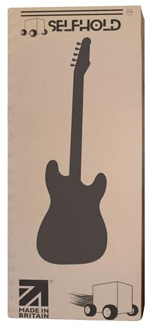 SelfHold Double Wall Electric Guitar Shipping Box 410mm x 130mm x 1100mm (41 x 13 x 110cm) - Guitar Shipping Boxes UK (1)