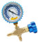 XANHOY Air Pressure Gauge For Vacuum Pumps Pressure Gauge Vacuum Pumps Pressure Gauge 0-14psi 1/8inch Connector