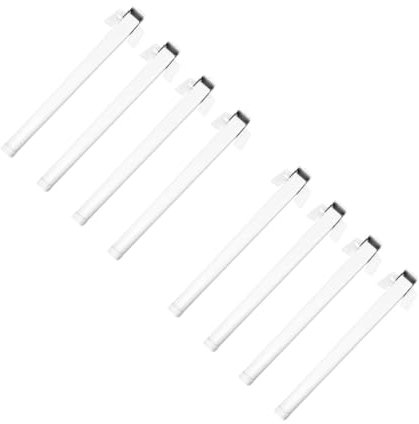 jojofuny 2 Sätze Klapptisch-Hardware Quadratische Metallbeine Einfach Zu Installierende Möbelbeine Für Schreibtisch Camping Außenbereich 4 Stück * 2