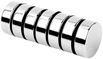 Strong Magnets Neodym Magnet rund, 3 Stück, 15 x 5 mm | Extra stark, hält bis 5kg, für Werkstatt, Montage, Elektronik und Feinmechanik