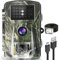 SUNTEKCAM Wildlife Camera 36MP 2.7K with Night Vision Motion Activated, Trail Camera IP66 Waterproof for Garden Camera with 16GB SD Card (HC806A)