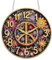 Reofrey Diamond Painting Doppelseitig Anhänger Acrylbrett mit Kette - 20x20cm Uhr Diamant Painting Fensterbilder Deko Set DIY Kristall Malerei Anhänger für Wand Fenster & Garten Schmücken