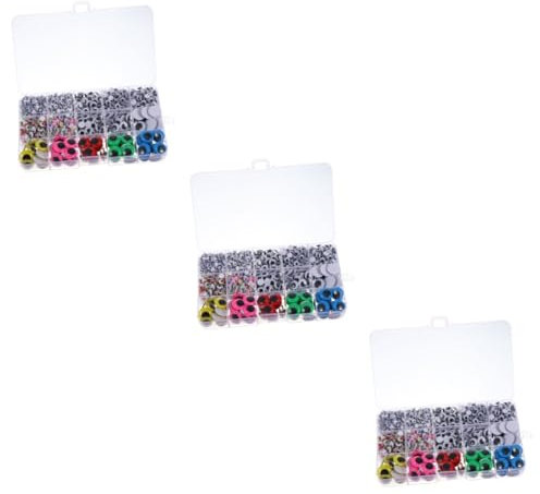 TEHAUX 4500piezas Autoadhesivos Para Manualidades Móviles Para Juguetes y Decoraciones