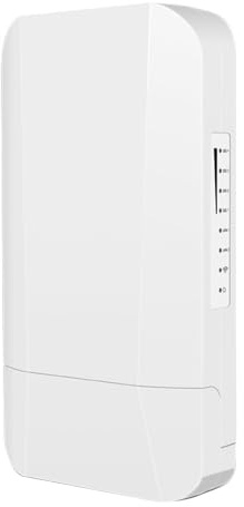Pont Wi-Fi point à point extérieur DC 12 V avec deux ports RJ45 10/100 Mbit/s et adaptateur POE prenant en charge la connexion de caméras IP